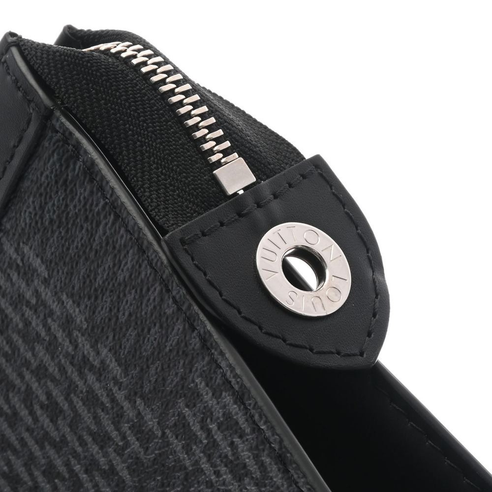 LOUIS VUITTON Graphite Black Pochette Voyage Gray Clutch Bag - Picture 6 of 9
